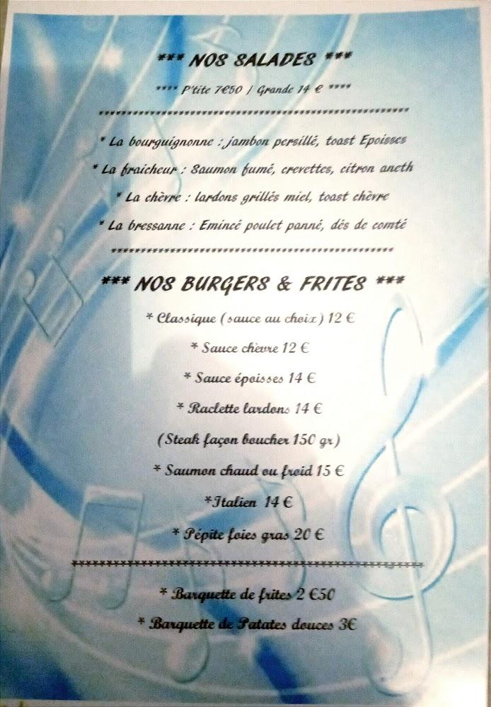 La p'tite Bourgogne - Menu Image 1